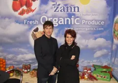 Het zonnetje schijnt bij Zann Organics: Geoffrey Harreman en Astrid Rog