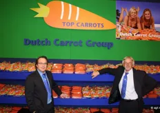 Gerrie Stroeve en Hans Steltenpool van de Dutch Carrot Group