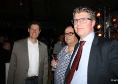 V.l.n.r.: Klaus Fӧrderer (GS1 Technologies), Harrij Scheitz (Fresh Informationmanagement Center)en Johan den Engelse (FrugiCom)