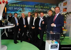 ABC Westland, FloraHolland en Honderdland presenteren zich op de beurs als Businessparks Westland