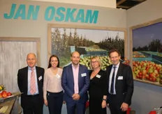 Team Jan Oskam: Anton Rutten, Ieva Staniulyte, Erik Oskam, Marina Yarushina en Kees Oskam