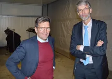 Hans Verhaagen van Zuid West Nederland en Kees van Vliet Sectormanager Agrarisch Sectormanagement van ING.