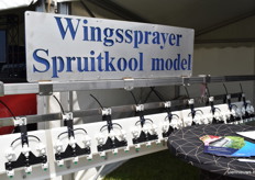 Het nieuwste model van Wingsprayer voor spruiten