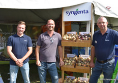 Ties Berkens, Philip Buijck en Kees Jacobs van Syngenta